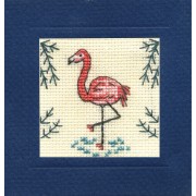 MCFM Flamingo Miniature Card